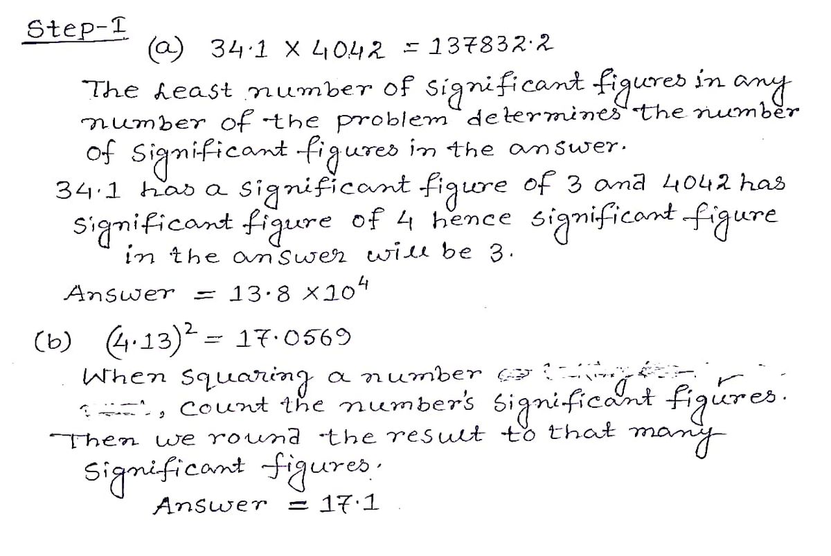 Chemistry homework question answer, step 1, image 1