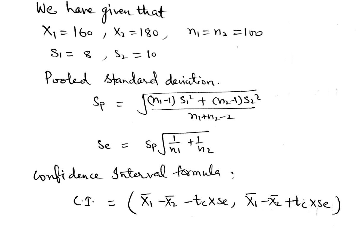 Statistics homework question answer, step 1, image 1