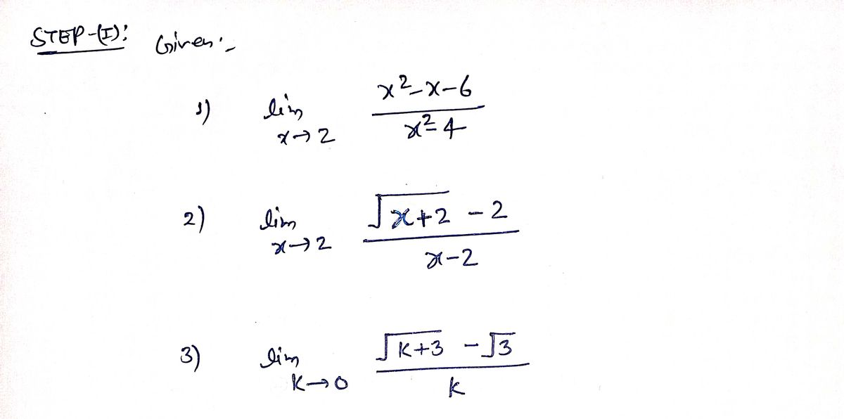 Calculus homework question answer, step 1, image 1