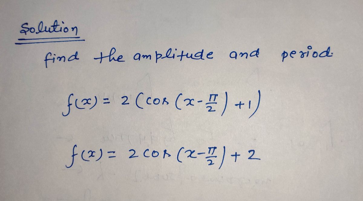 Calculus homework question answer, step 1, image 1