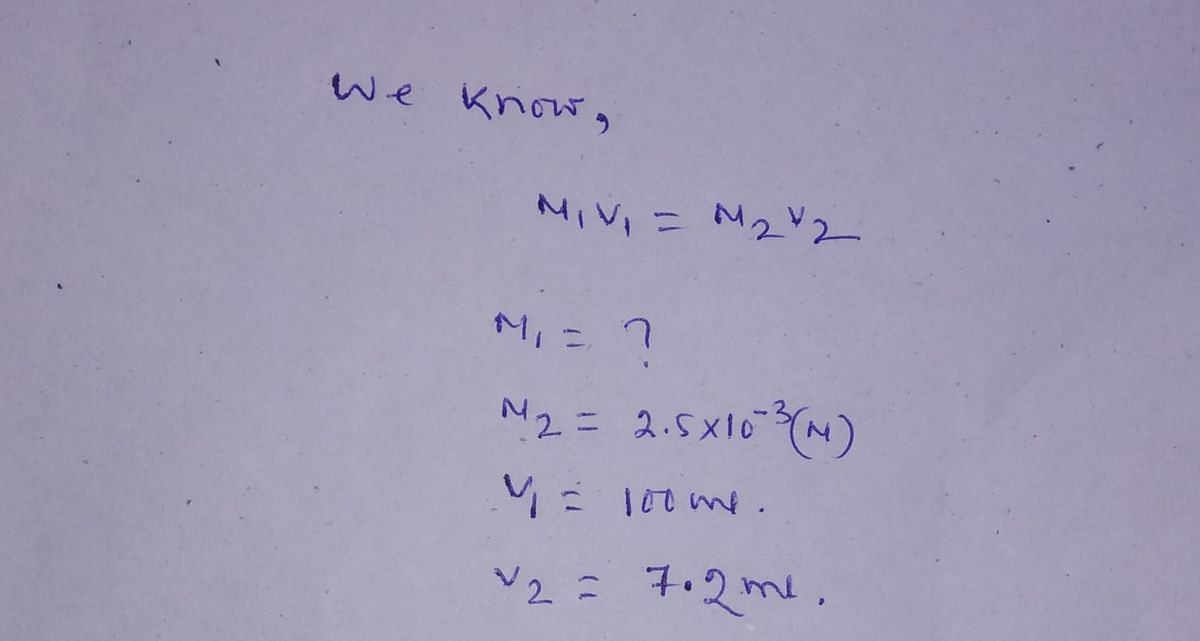 Chemistry homework question answer, step 1, image 1