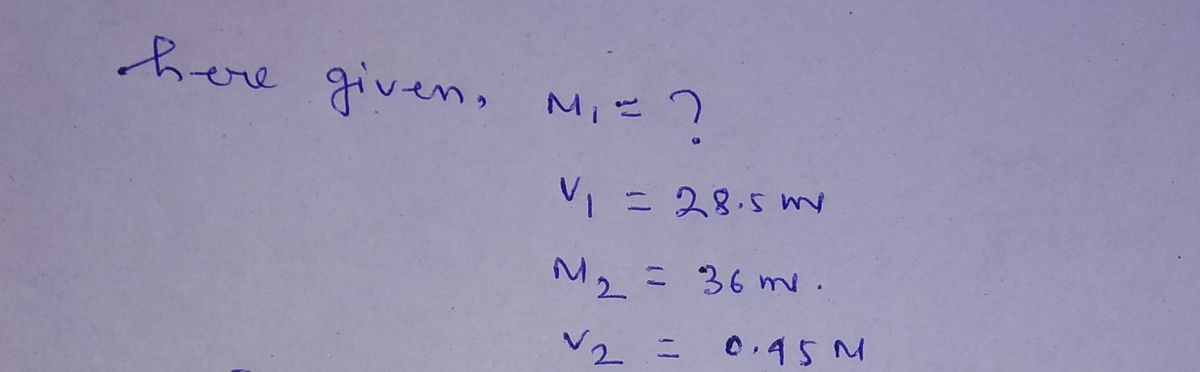 Chemistry homework question answer, step 1, image 1