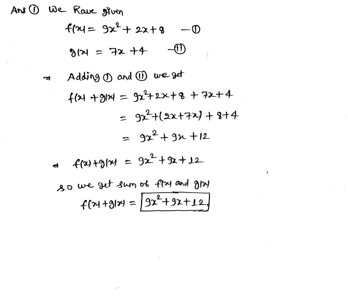 Calculus homework question answer, step 1, image 1