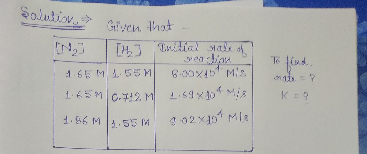 Chemistry homework question answer, step 1, image 1