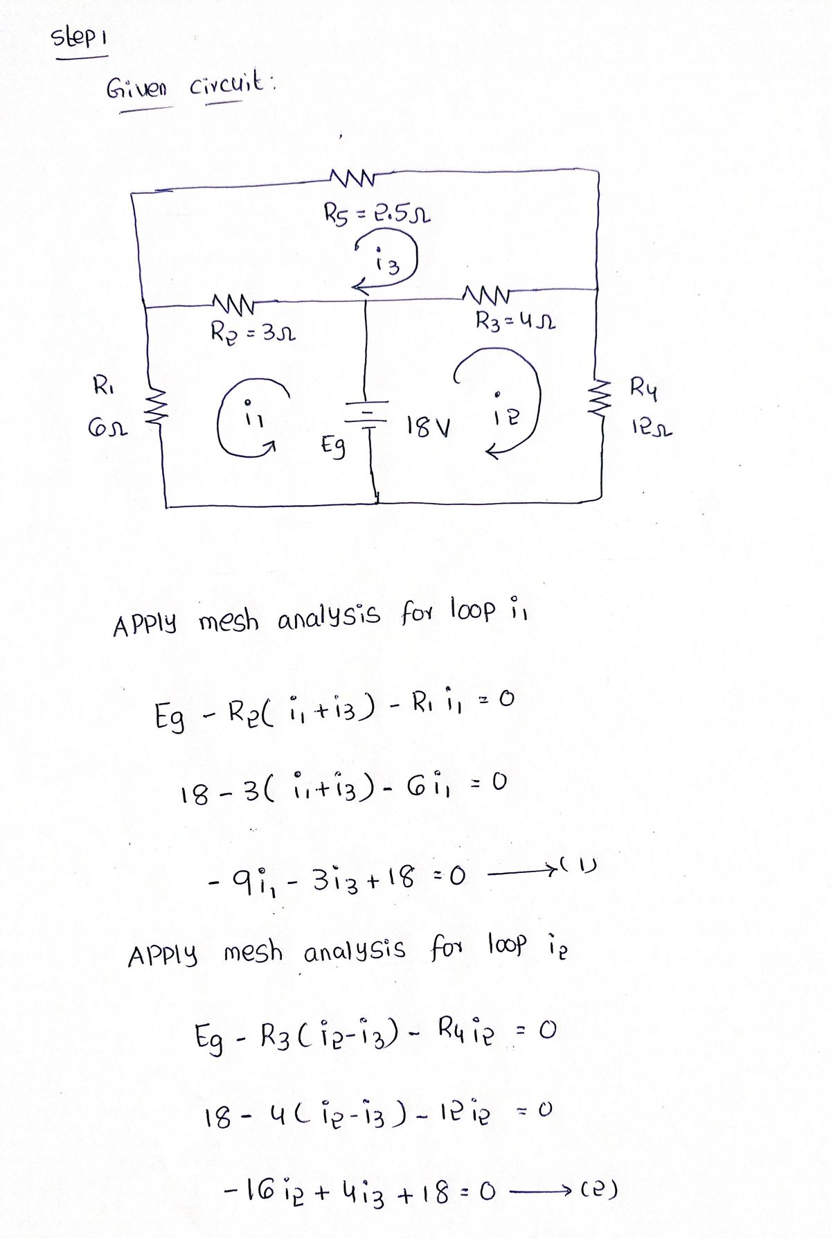 Electrical Engineering homework question answer, step 1, image 1