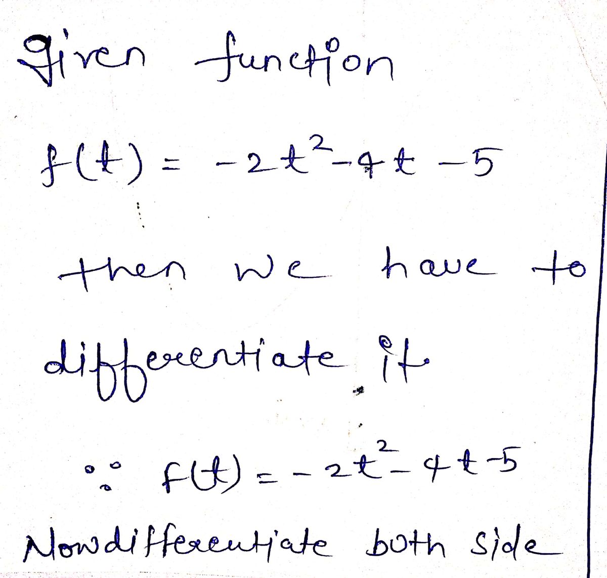 Calculus homework question answer, step 1, image 1