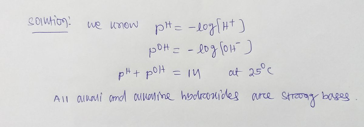 Chemistry homework question answer, step 1, image 1