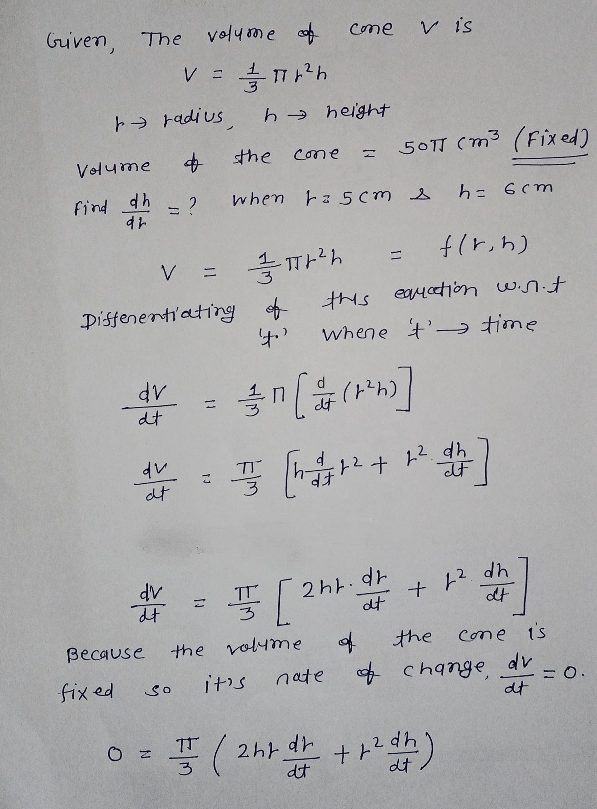 Calculus homework question answer, step 1, image 1