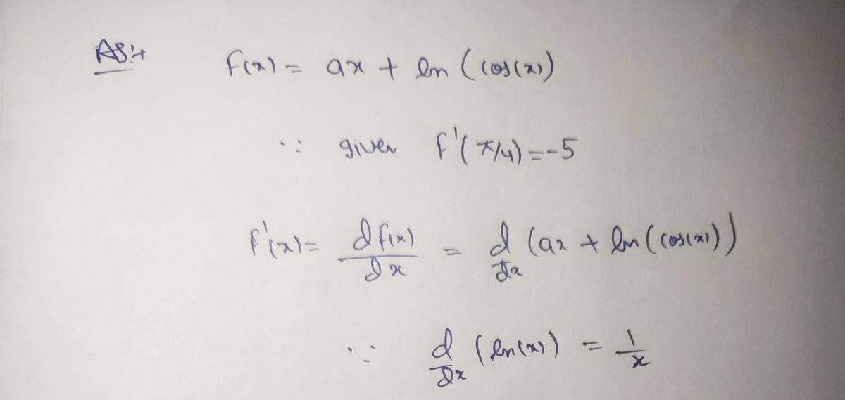 Calculus homework question answer, step 1, image 1