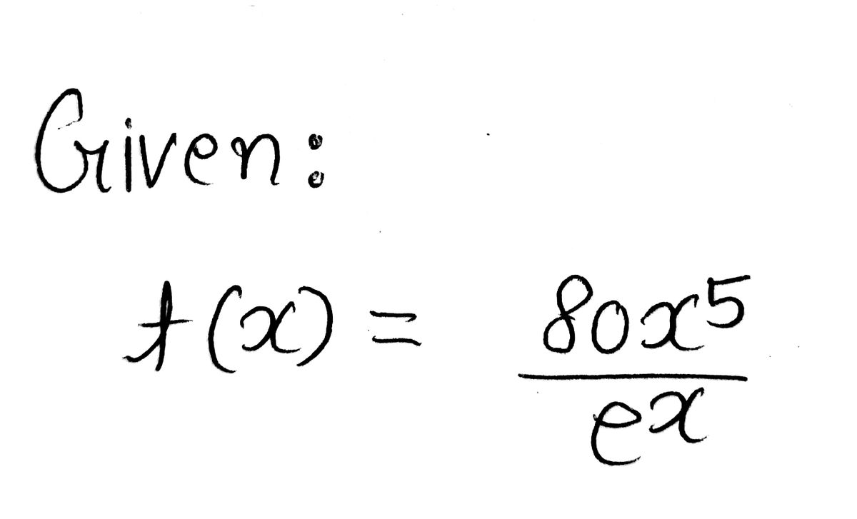 Calculus homework question answer, step 1, image 1