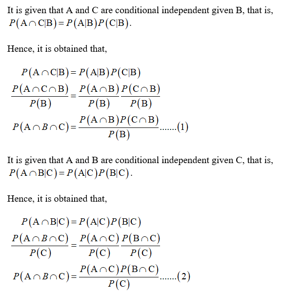 Answered Suppose P A 0.7 P B 0.6 P C bartleby