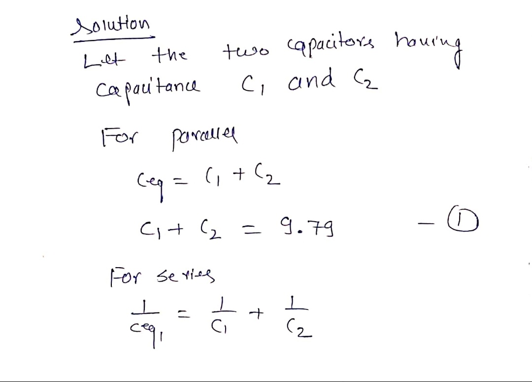 Physics homework question answer, step 2, image 1