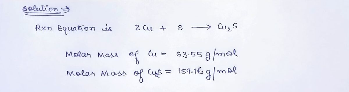 Chemistry homework question answer, step 1, image 1