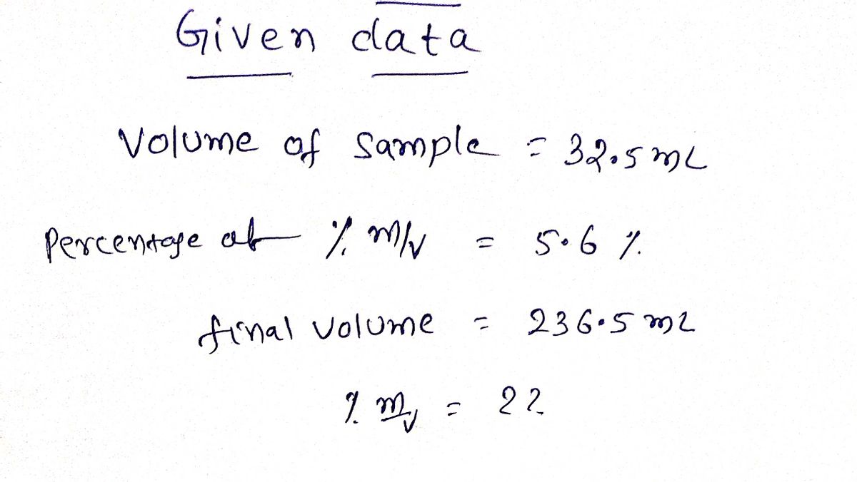 Chemistry homework question answer, step 1, image 1