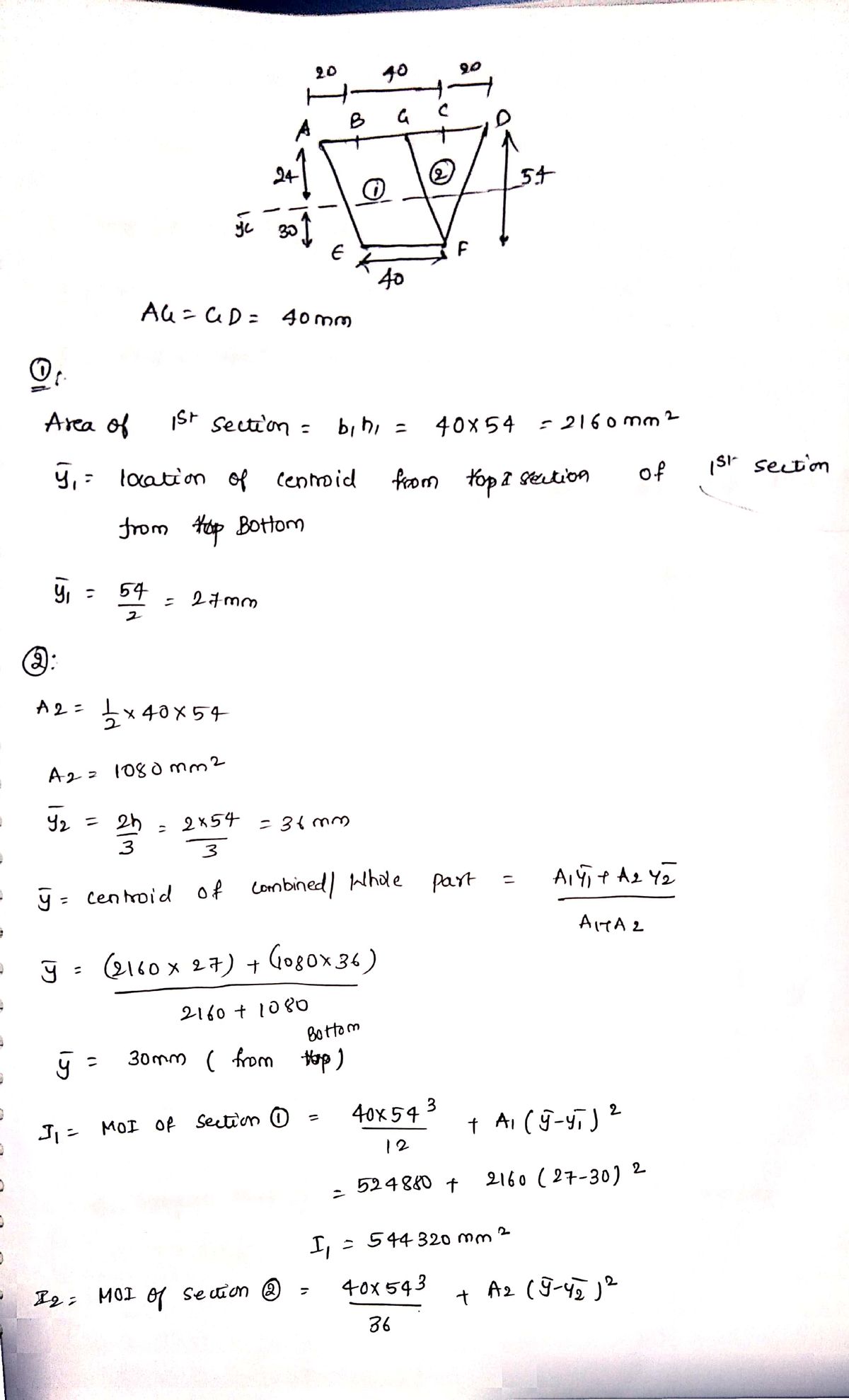 Mechanical Engineering homework question answer, step 1, image 1