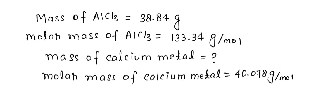 Chemistry homework question answer, step 1, image 1