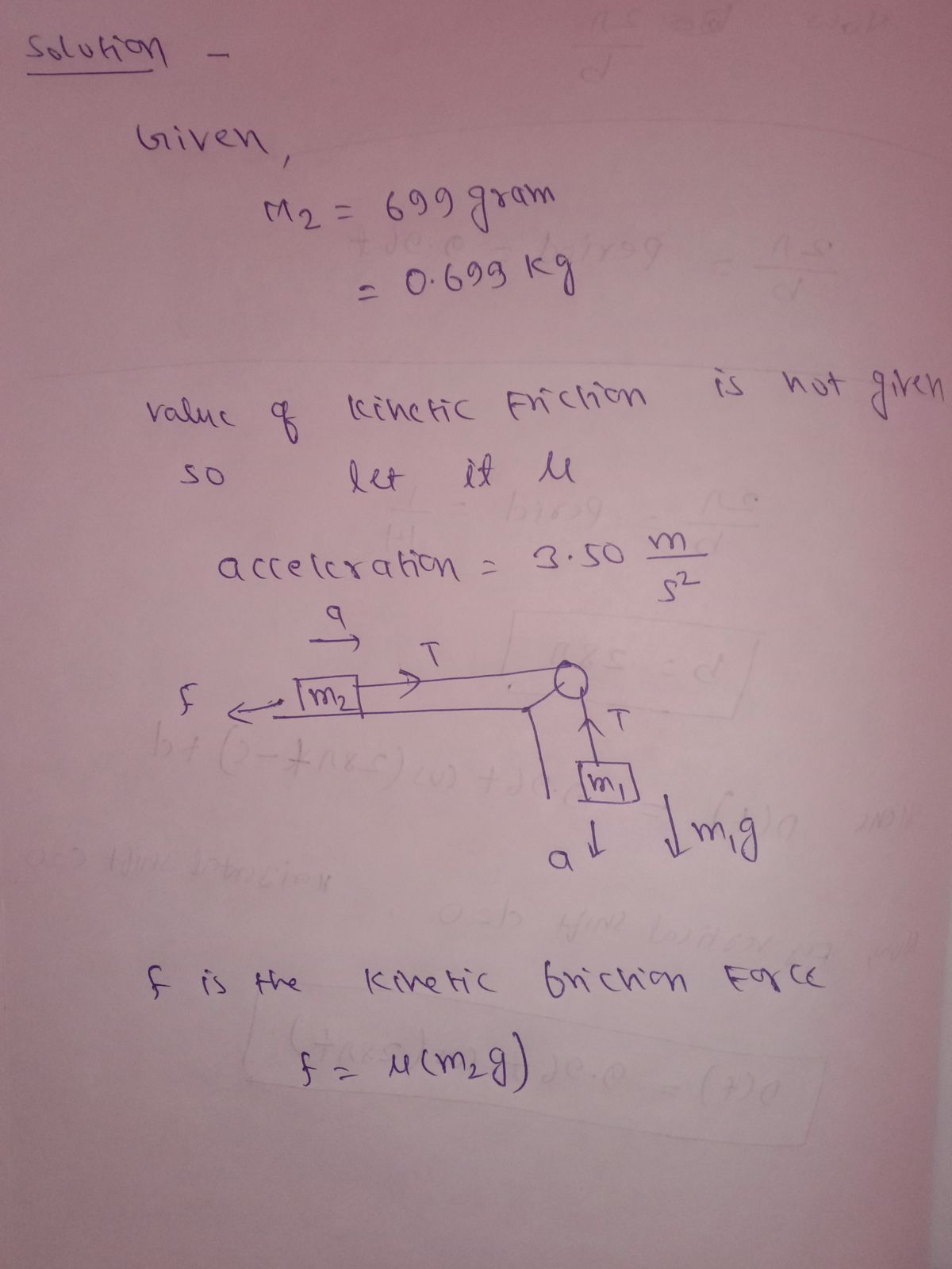 Physics homework question answer, step 1, image 1