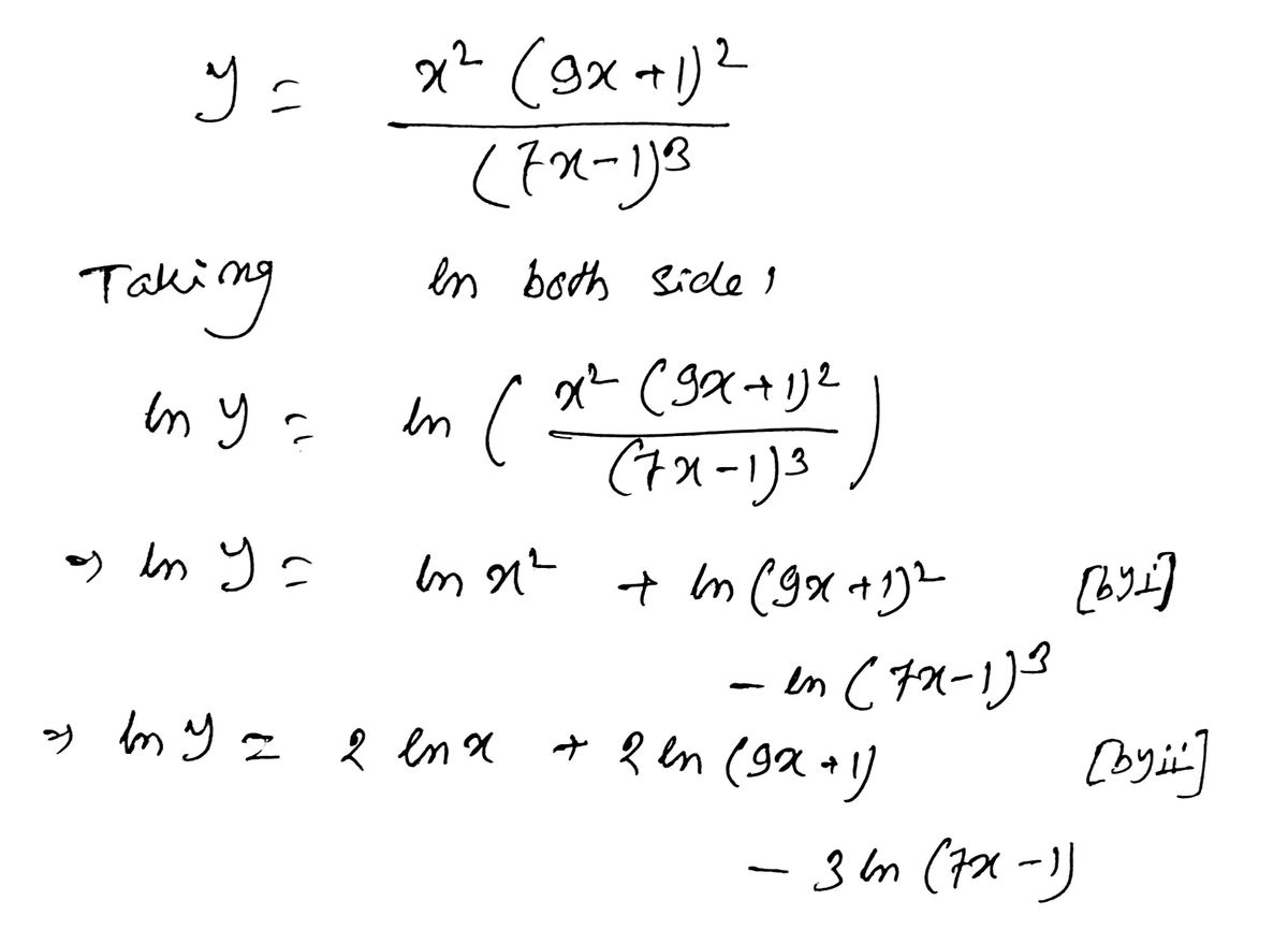 Calculus homework question answer, step 2, image 1