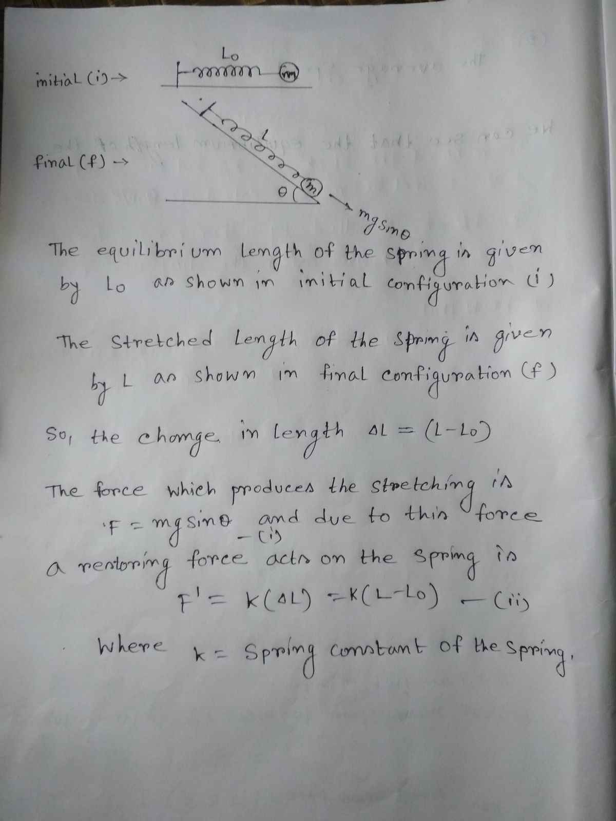 Physics homework question answer, step 1, image 1