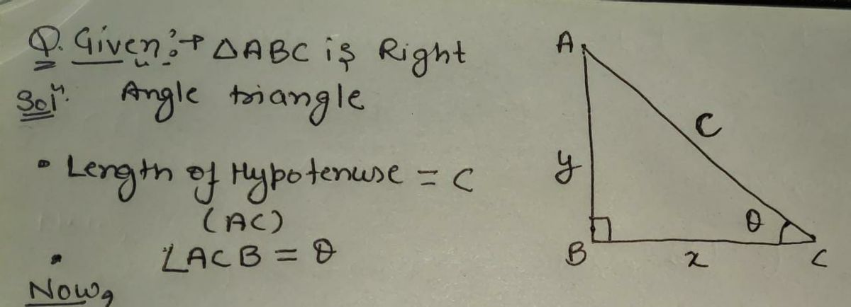 Trigonometry homework question answer, step 1, image 1