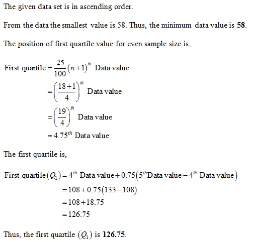 Statistics homework question answer, step 1, image 1