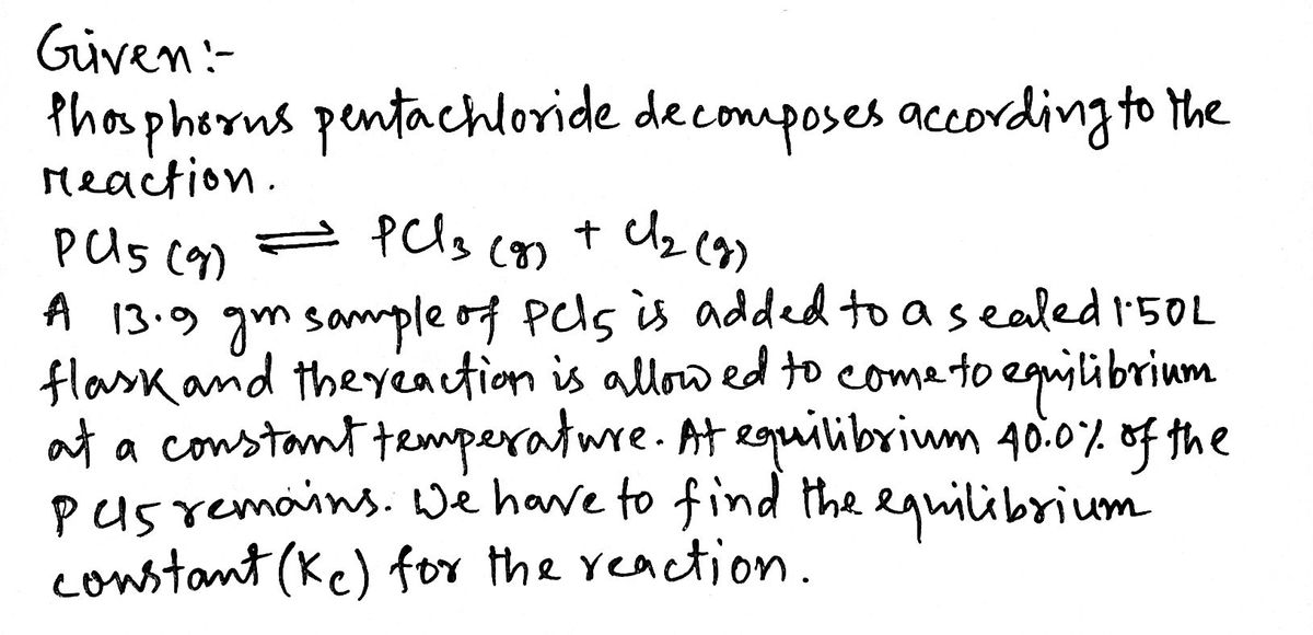 Chemistry homework question answer, step 1, image 1