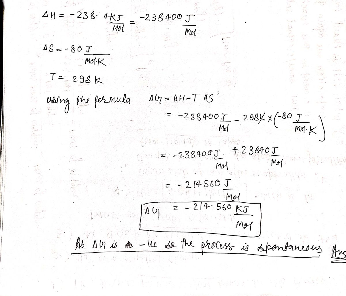 Chemistry homework question answer, step 1, image 1