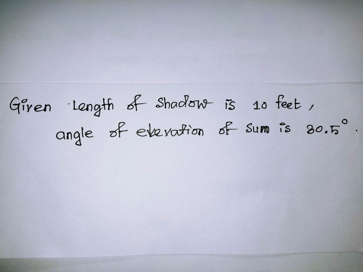 Trigonometry homework question answer, step 1, image 1