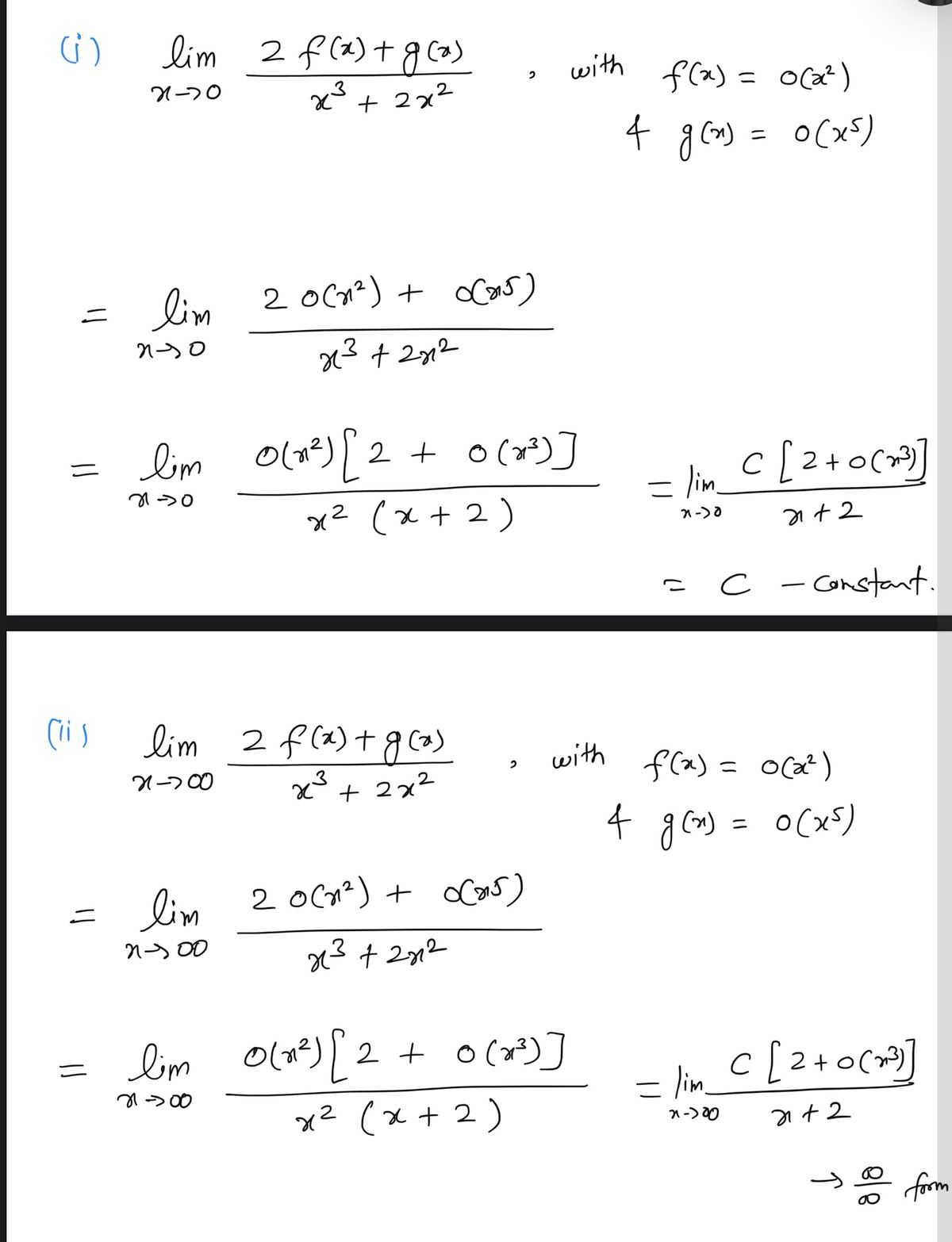 Calculus homework question answer, step 1, image 1