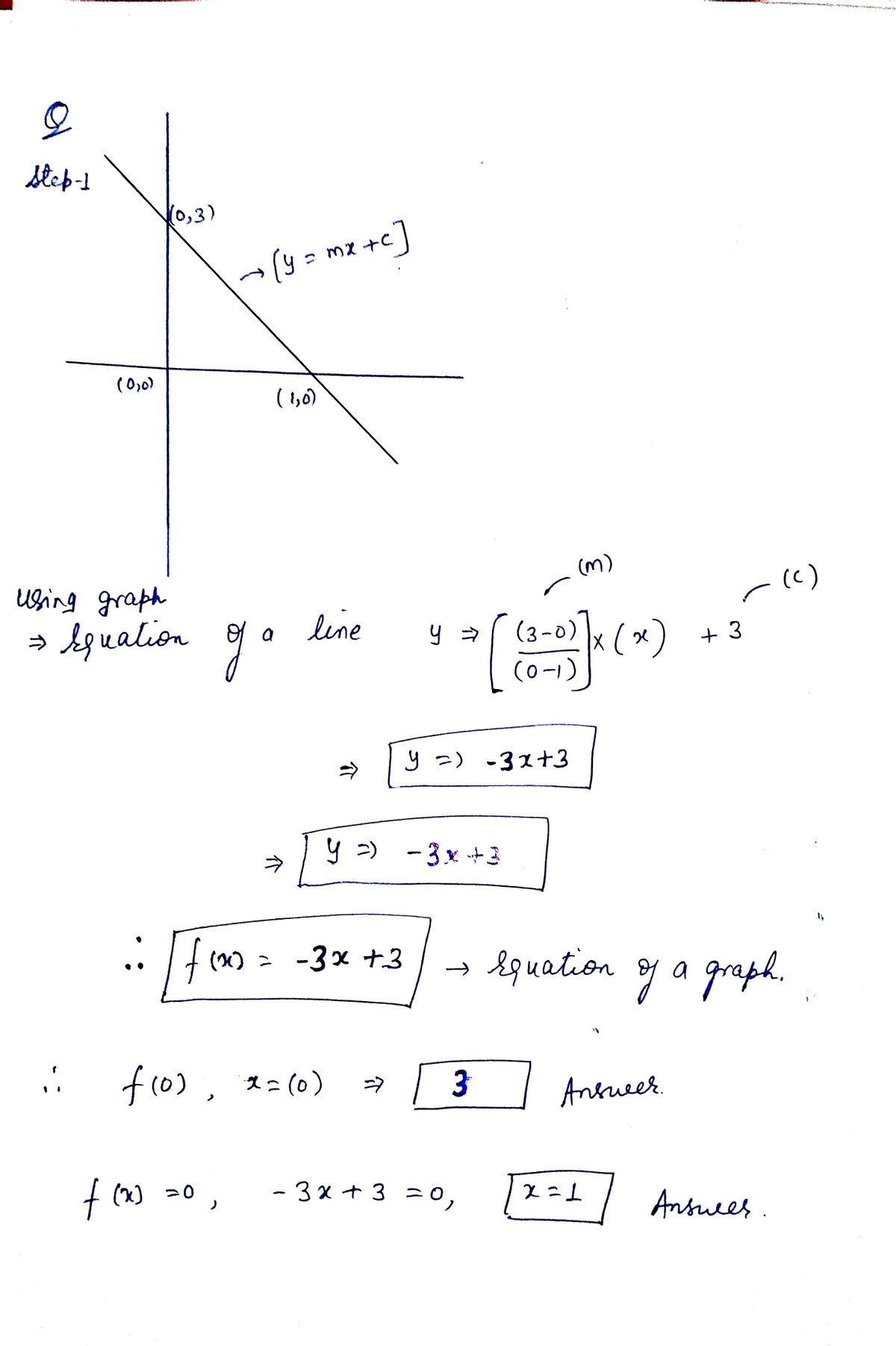 Algebra homework question answer, step 1, image 1