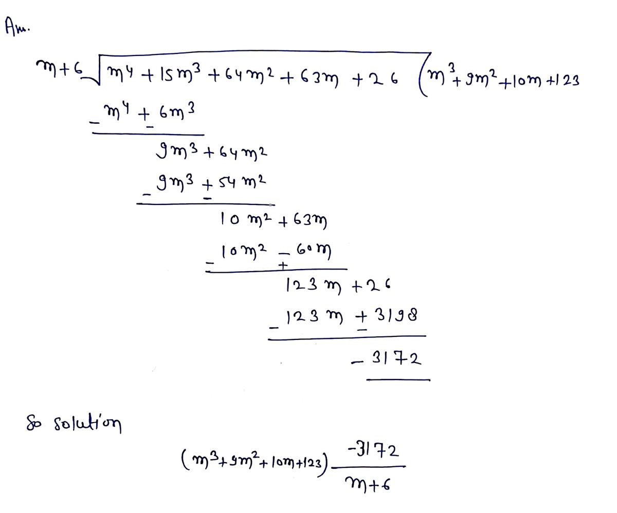 Algebra homework question answer, step 1, image 1