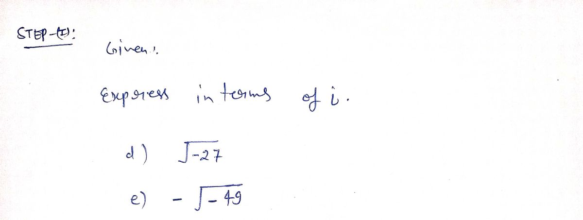 Algebra homework question answer, step 1, image 1