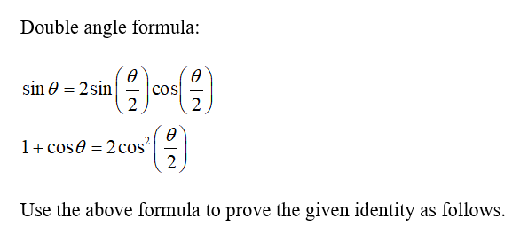 Trigonometry homework question answer, step 1, image 1