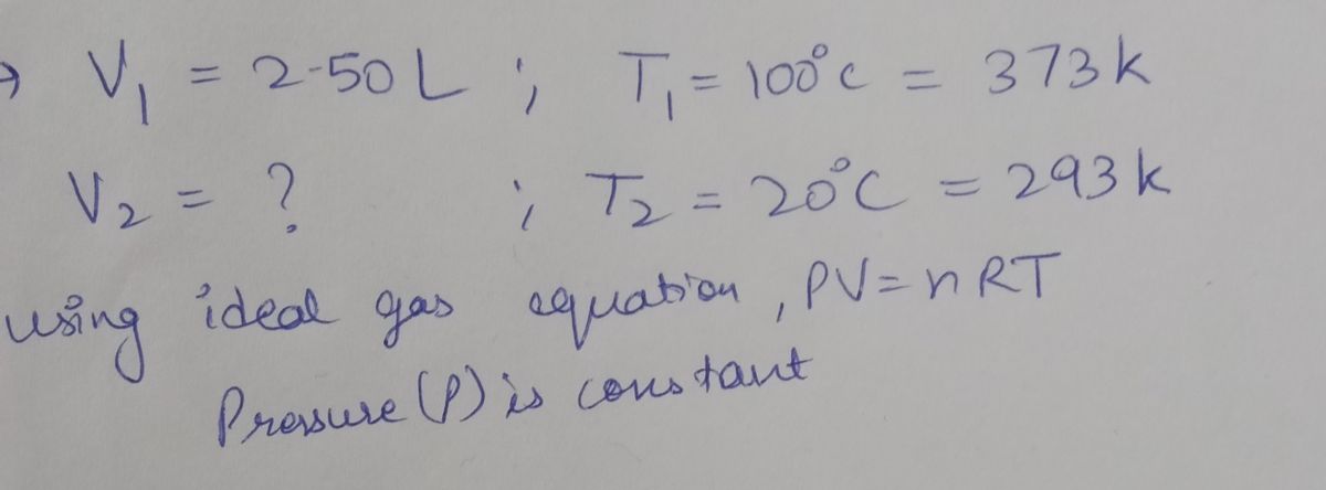 Chemistry homework question answer, step 1, image 1