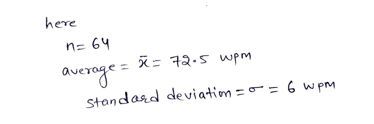 Statistics homework question answer, step 1, image 1