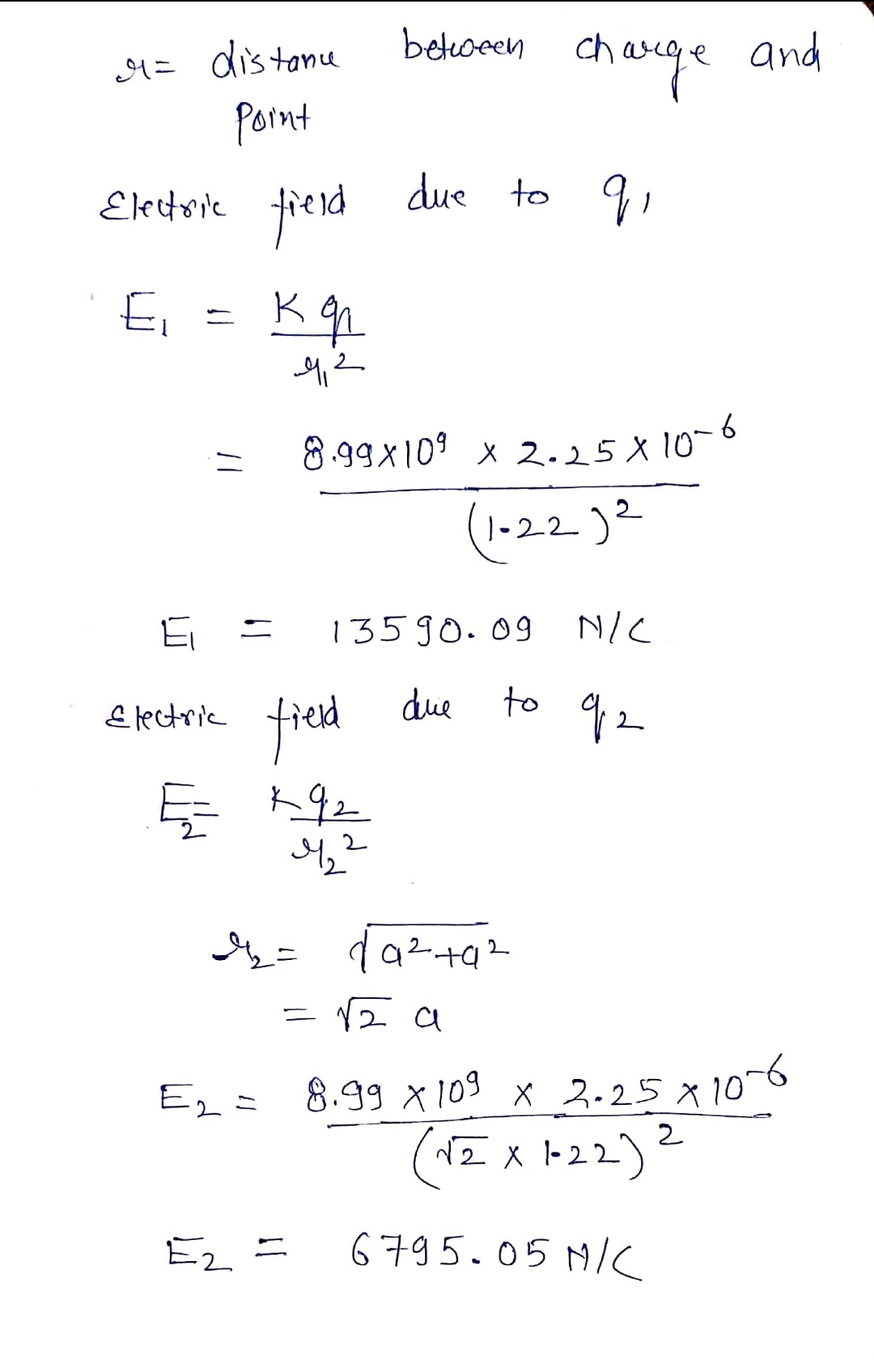 Physics homework question answer, step 3, image 1