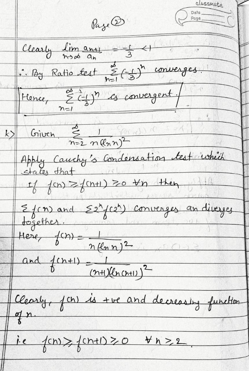 Calculus homework question answer, step 2, image 1