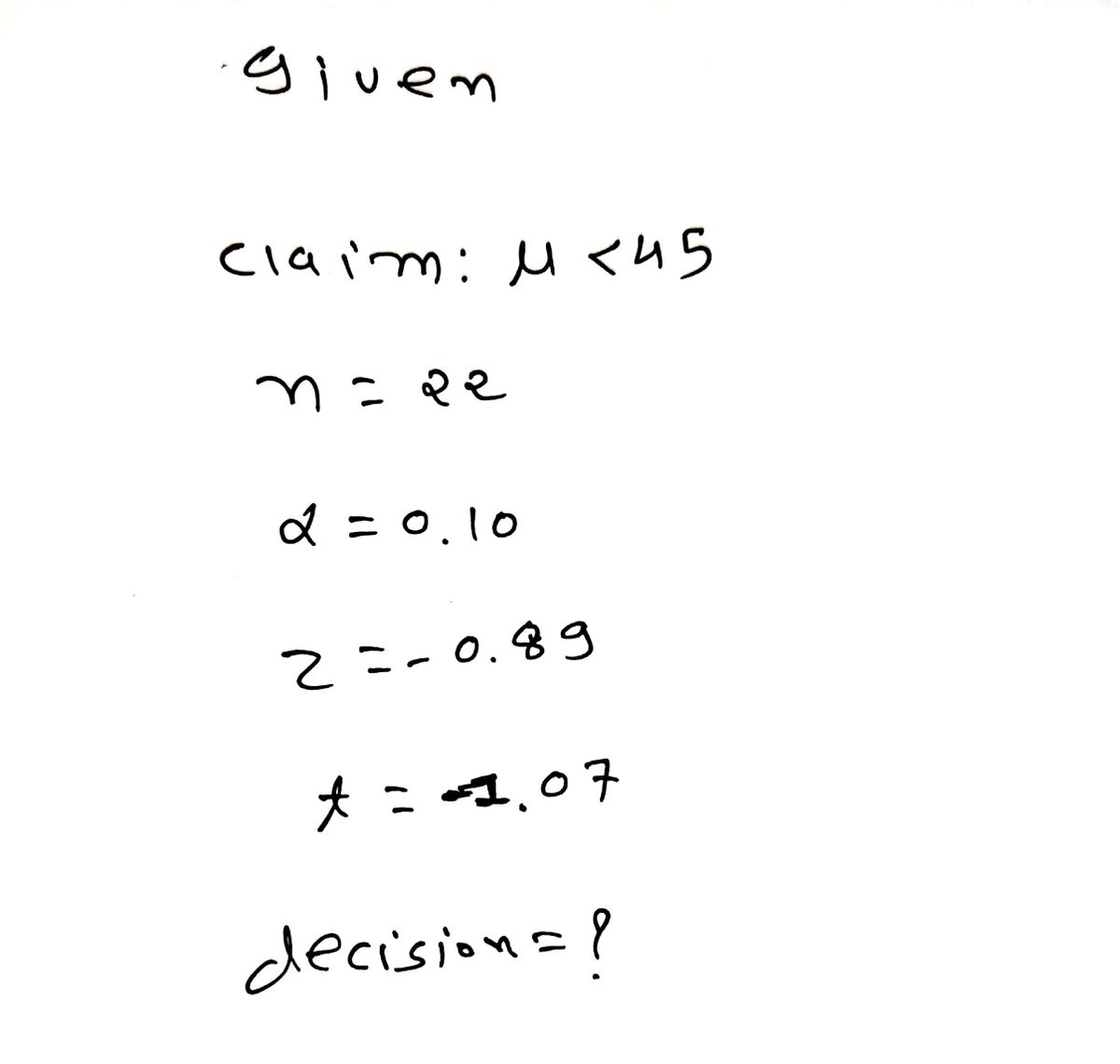 Statistics homework question answer, step 1, image 1