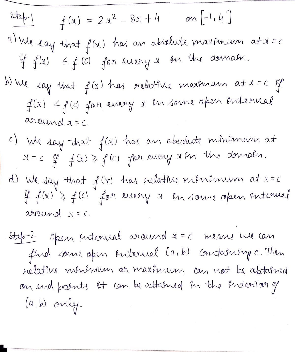 Advanced Math homework question answer, step 1, image 1