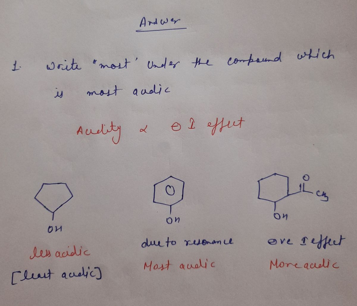 Chemistry homework question answer, step 1, image 1