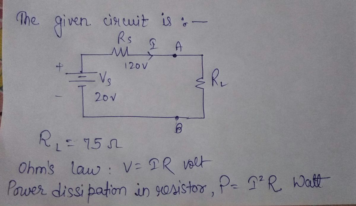 Electrical Engineering homework question answer, step 1, image 1