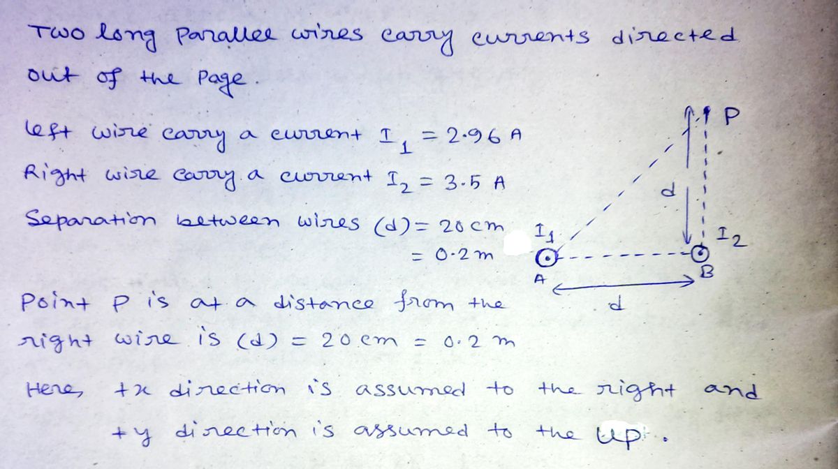 Physics homework question answer, step 1, image 1