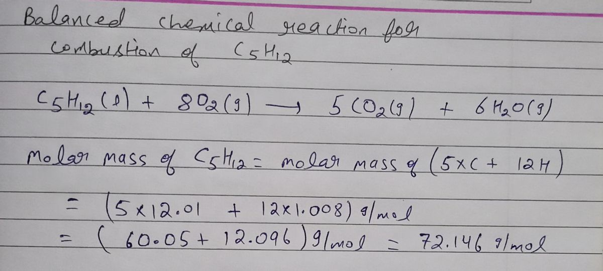 Chemistry homework question answer, step 1, image 1