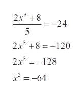 Algebra homework question answer, Step 2, Image 1