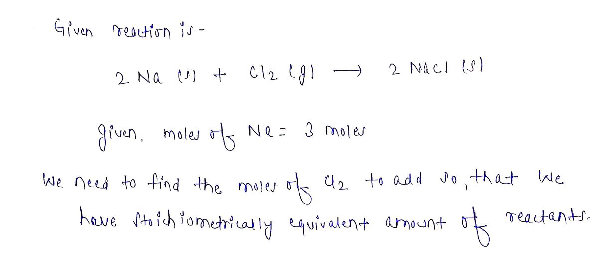 Chemistry homework question answer, step 1, image 1