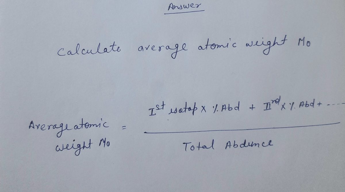 Chemistry homework question answer, step 1, image 1