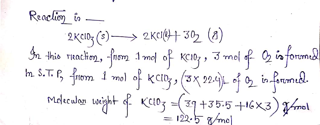 Chemistry homework question answer, step 1, image 1