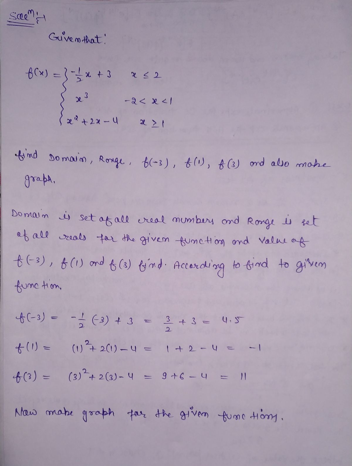 Calculus homework question answer, step 1, image 1