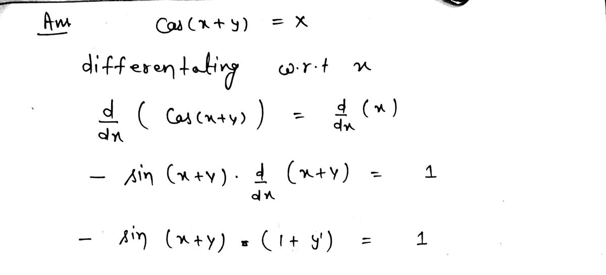 Calculus homework question answer, step 1, image 1