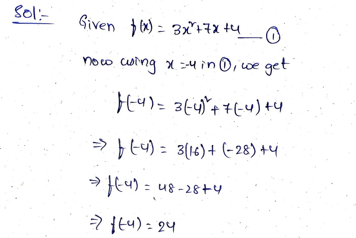 Algebra homework question answer, step 1, image 1